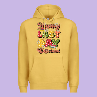 Happy Last Day Of School Premium Hoodie Designed By Jahusdesignshop