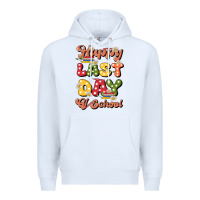 White happy last day of school Premium Hoodie - JahusDesignShop