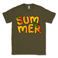 Army Green summer mango Classic Tee - BarkalooDesign