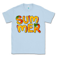 Dusty Blue summer mango Classic Tee - BarkalooDesign