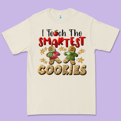 I Teach The Smartest Cookies Premium Tee Designed By Lillyallendesigns