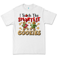 White I Teach The Smartest Cookies Premium Tee - LillyAllenDesigns