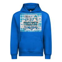 Cobalt it s freezin season Urban Hoodie - JahusDesignShop