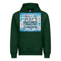 Forest Green it s freezin season Urban Hoodie - JahusDesignShop