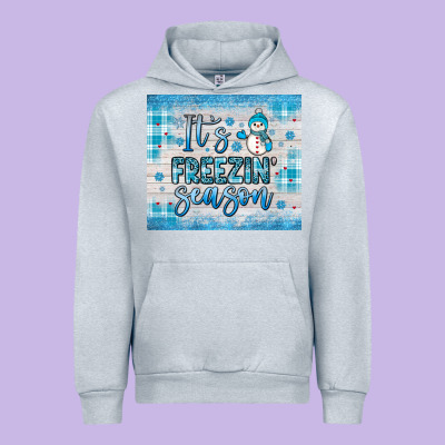 It S Freezin Season Urban Hoodie Designed By Jahusdesignshop