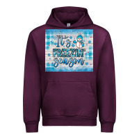 Mauve Wine it s freezin season Urban Hoodie - JahusDesignShop