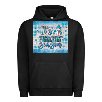 Pigment Black it s freezin season Urban Hoodie - JahusDesignShop