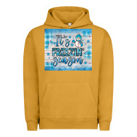 Pigment Peanut Butter it s freezin season Urban Hoodie - JahusDesignShop