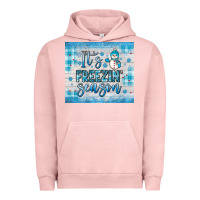 Pigment Salmon it s freezin season Urban Hoodie - JahusDesignShop