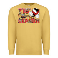 Antique Gold tis' the season volleyball Premium Sweatshirt - Zillion Design Studio