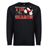 Black tis' the season volleyball Premium Sweatshirt - Zillion Design Studio