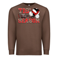 Chestnut tis' the season volleyball Premium Sweatshirt - Zillion Design Studio