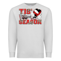 Dove Grey tis' the season volleyball Premium Sweatshirt - Zillion Design Studio