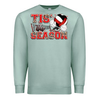 Seafoam tis' the season volleyball Premium Sweatshirt - Zillion Design Studio