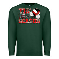Sports Green tis' the season volleyball Premium Sweatshirt - Zillion Design Studio