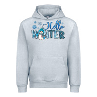 Heather Grey hello winter Urban Hoodie - JahusDesignShop