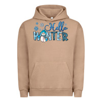 Pigment Burro hello winter Urban Hoodie - JahusDesignShop