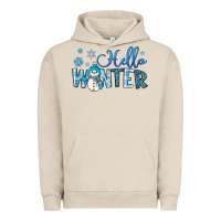 Pigment French Oak hello winter Urban Hoodie - JahusDesignShop