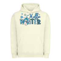 Pigment Pistachio hello winter Urban Hoodie - JahusDesignShop