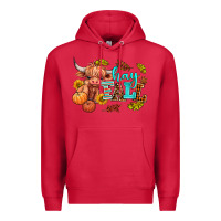 Cardinal hay fall heifer Premium Hoodie - AdoDesignShop