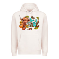 Pale Pink hay fall heifer Premium Hoodie - AdoDesignShop