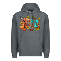 Rock hay fall heifer Premium Hoodie - AdoDesignShop