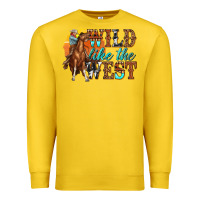 Lemon wild like west Premium Sweatshirt - texasbilliewilder
