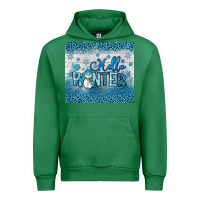 Emerald hello winter Urban Hoodie - JahusDesignShop
