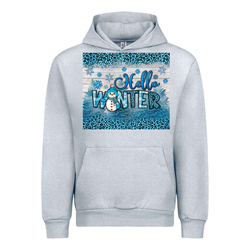 Hello Winter Urban Hoodie by JahusDesignShop | Teevron