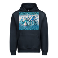 Navy hello winter Urban Hoodie - JahusDesignShop