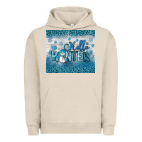 Pigment French Oak hello winter Urban Hoodie - JahusDesignShop