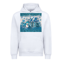 White hello winter Urban Hoodie - JahusDesignShop