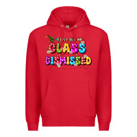 Red i love you all class dismissed Premium Hoodie - JahusDesignShop