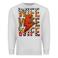 Dove Grey wife wife wife Premium Sweatshirt - texasbilliewilder