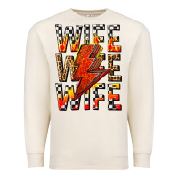 Sandshell wife wife wife Premium Sweatshirt - texasbilliewilder