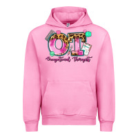 Fuchsia Pink ot occupational therapist Urban Hoodie - AdoDesignShop