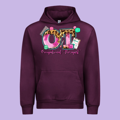Ot Occupational Therapist Urban Hoodie Designed By Adodesignshop