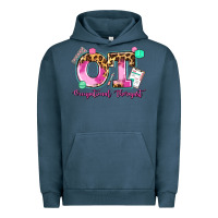 Pigment Midnight Navy ot occupational therapist Urban Hoodie - AdoDesignShop