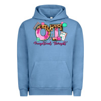 Pigment Pebble Blue ot occupational therapist Urban Hoodie - AdoDesignShop