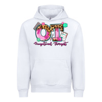 White ot occupational therapist Urban Hoodie - AdoDesignShop