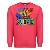 Cardinal american football support squad autism Premium Sweatshirt - Zillion Design Studio
