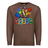 Chestnut american football support squad autism Premium Sweatshirt - Zillion Design Studio
