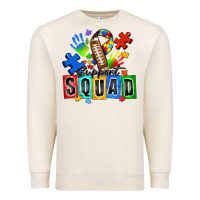 Sandshell american football support squad autism Premium Sweatshirt - Zillion Design Studio