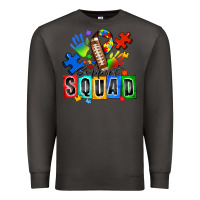 Smoke american football support squad autism Premium Sweatshirt - Zillion Design Studio