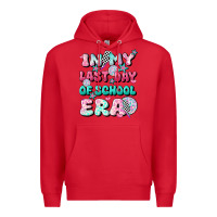 Red in my last day of school era Premium Hoodie - JahusDesignShop