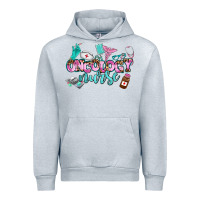 Heather Grey oncology nurse Urban Hoodie - AdoDesignShop