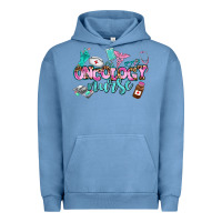 Pigment Pebble Blue oncology nurse Urban Hoodie - AdoDesignShop