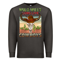 Smoke wild west long live cowboys Premium Sweatshirt - texasbilliewilder
