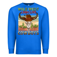 True Royal wild west long live cowboys Premium Sweatshirt - texasbilliewilder
