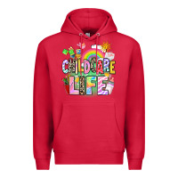 Cardinal childcare life Premium Hoodie - AdoDesignShop